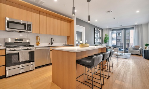 Spacious kitchens with thoughtful details Well-lit kitchen with ample counter space